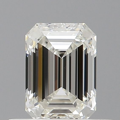 0.53 carat I-VVS2 Natūralus Emerald Deimantas (1)