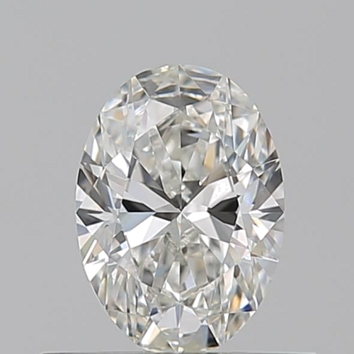 0.5 carat G-VVS2 Natūralus Oval Deimantas (1)