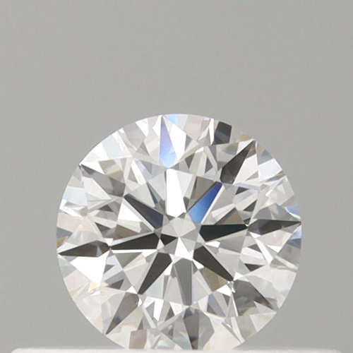 0.33 carat F-VVS1 Excellent cut Natūralus Round Deimantas (1)