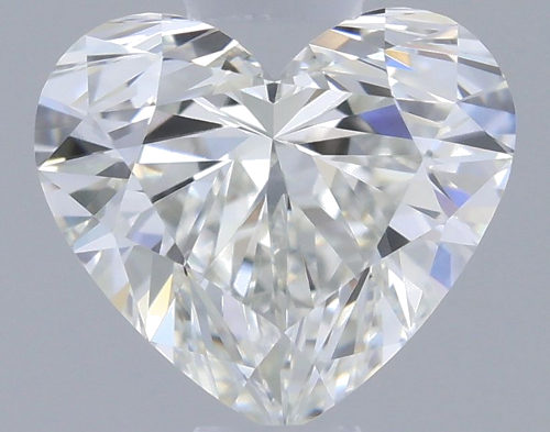 0.51 carat G-VVS1 Natūralus Heart Deimantas (1)