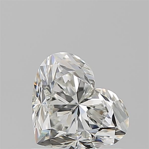 1.01 carat I-VVS2 Natūralus Heart Deimantas (1)