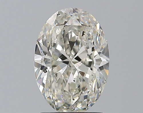 2.01 carat I-SI2 Natūralus Oval Deimantas (1)