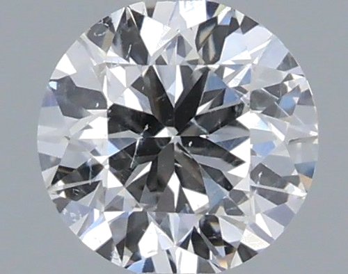 0.3 carat F-SI2 GD cut Natūralus Round Deimantas (1)