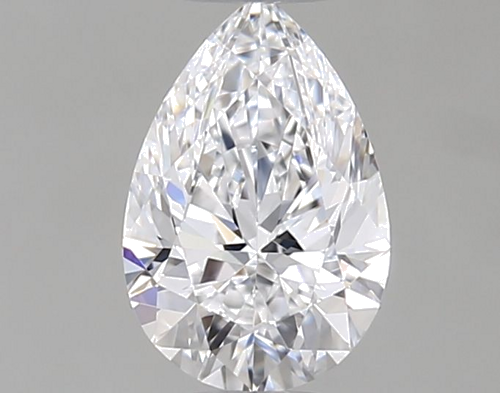 0.42 carat D-VVS1 Natūralus Pear Deimantas (1)