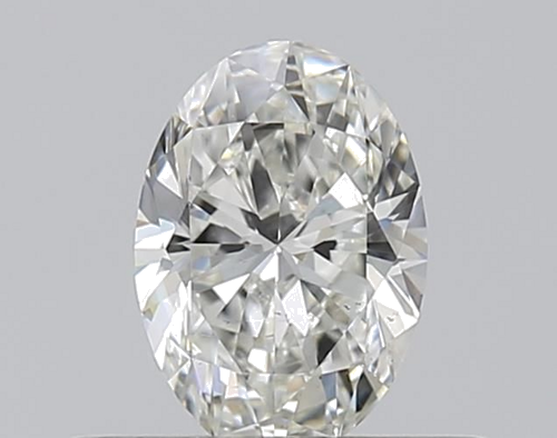 0.35 carat H-SI1 Natūralus Oval Deimantas (1)