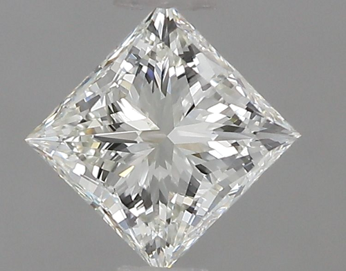 0.7 carat J-VVS2 Natūralus Princess Deimantas (1)