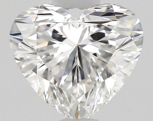 0.53 carat E-IF Natūralus Heart Deimantas (1)
