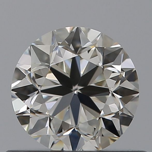 0.5 carat J-VVS2 GD cut Natūralus Round Deimantas (1)