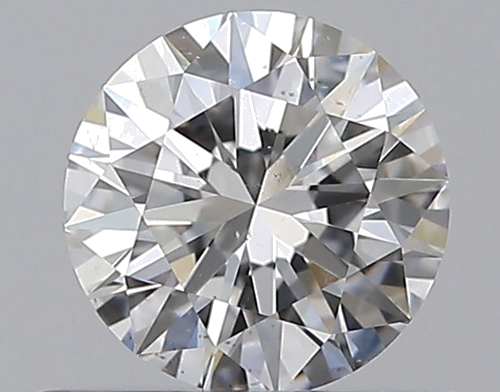 0.53 carat F-SI1 Excellent cut Natūralus Round Deimantas (1)