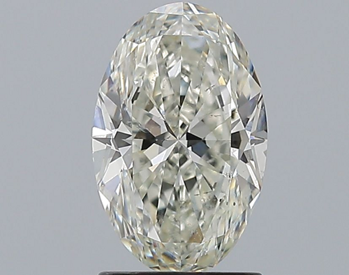1.7 carat J-SI1 Natūralus Oval Deimantas (1)