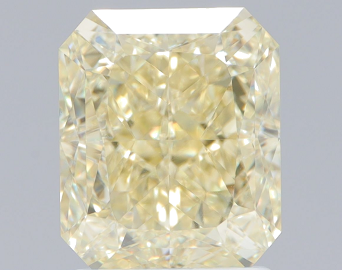 2.09 carat Fancy Light Yellow-VVS2 Natūralus Radiant Deimantas (1)