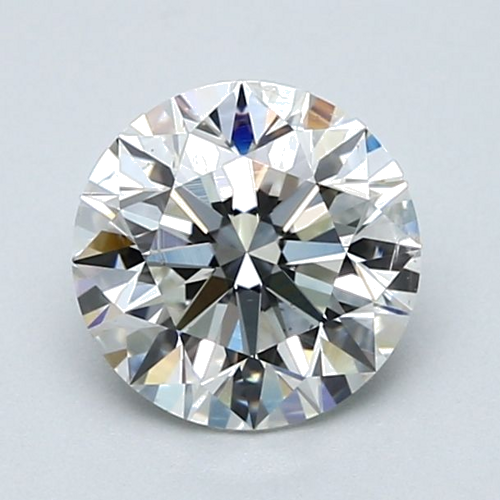 1.61 carat G-SI1 Excellent cut Natūralus Round Deimantas (1)