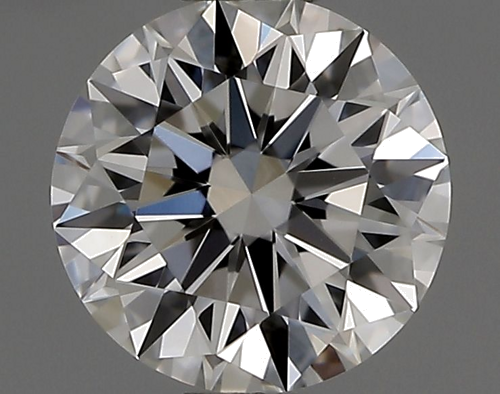 0.46 carat F-VVS1 Excellent cut Natūralus Round Deimantas (1)