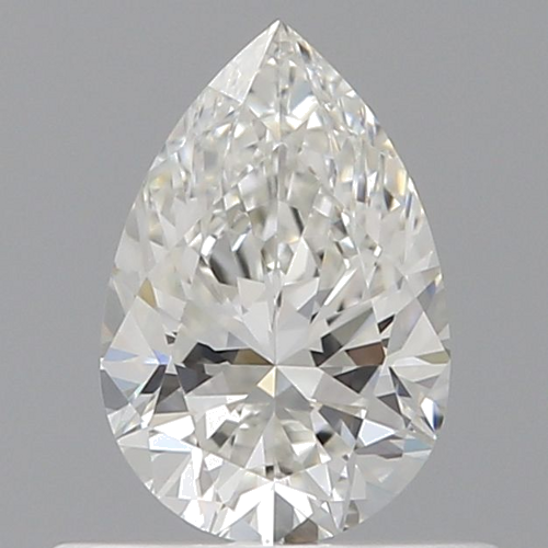 0.5 carat G-VVS1 Natūralus Pear Deimantas (1)