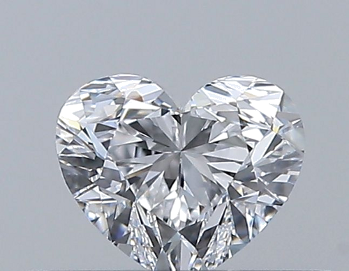0.3 carat D-VVS2 Natūralus Heart Deimantas (1)