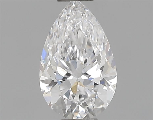 0.4 carat D-VVS1 Natūralus Pear Deimantas (1)