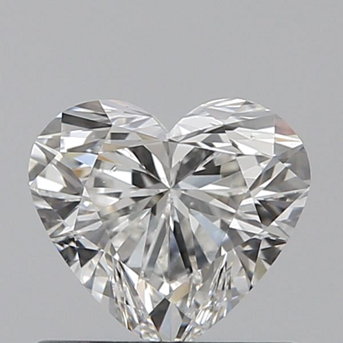 0.6 carat G-SI1 Natūralus Heart Deimantas (1)