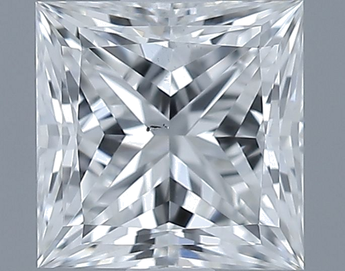 0.53 carat G-SI1 Natūralus Princess Deimantas (1)