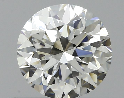 0.5 carat I-VVS2 Very Good cut Natūralus Round Deimantas (1)