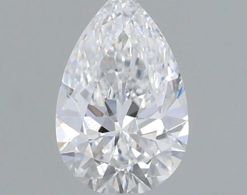 0.33 carat D-VS1 Natūralus Pear Deimantas (1)