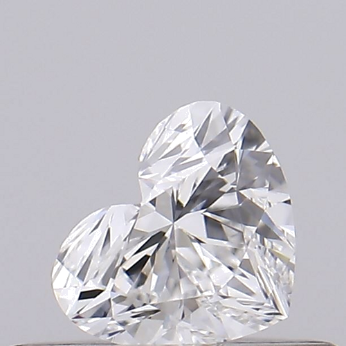 0.25 carat F-VS1 Natūralus Heart Deimantas (1)