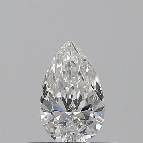 0.3 carat F-VS2 Natūralus Pear Deimantas (1)