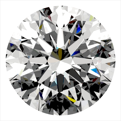 0.33 carat G-VVS2 Excellent cut Natūralus Round Deimantas (1)