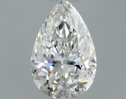 0.3 carat G-IF Natūralus Pear Deimantas (1)