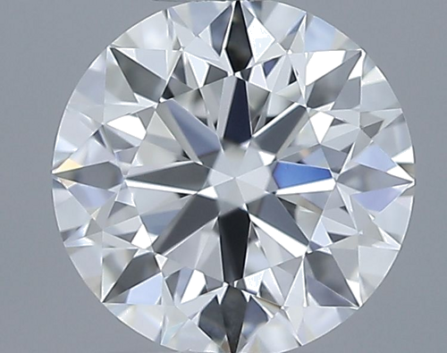 0.43 carat F-VVS1 Excellent cut Natūralus Round Deimantas (1)
