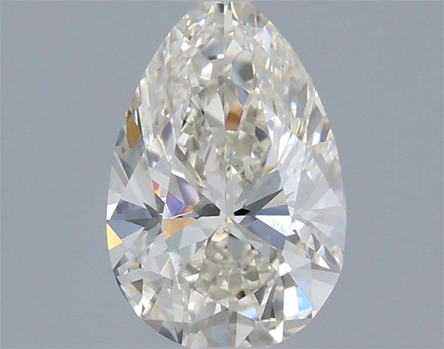 0.5 carat J-VS2 Natūralus Pear Deimantas (1)