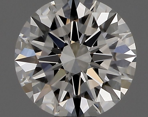 0.42 carat H-IF Excellent cut Natūralus Round Deimantas (1)