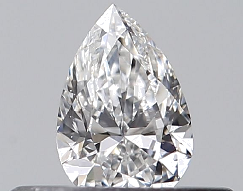 0.23 carat E-VS1 Natūralus Pear Deimantas (1)