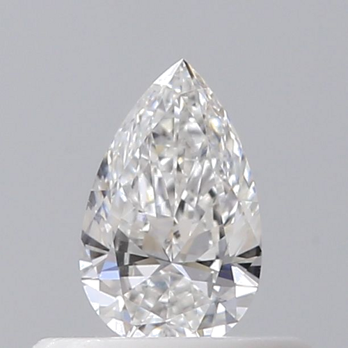 0.3 carat E-SI1 Natūralus Pear Deimantas (1)