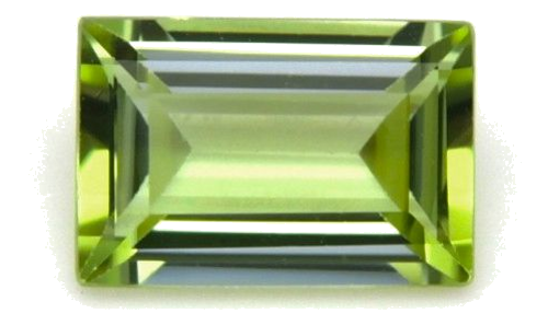 0.52 carat GREEN Baguette Tourmaline (1)