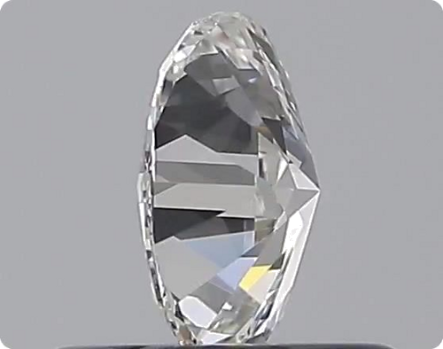 0.4 carat F-VS1 Natūralus Oval Deimantas (1)