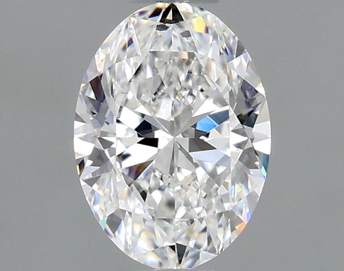 0.6 carat E-VVS2 Natūralus Oval Deimantas (1)