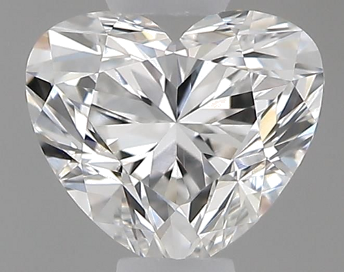 0.4 carat F-VS1 Natūralus Heart Deimantas (1)