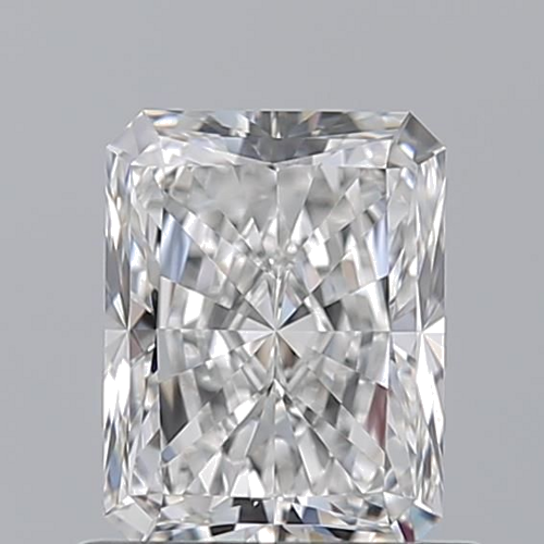 1.02 carat G-VVS1 Natūralus Radiant Deimantas (1)