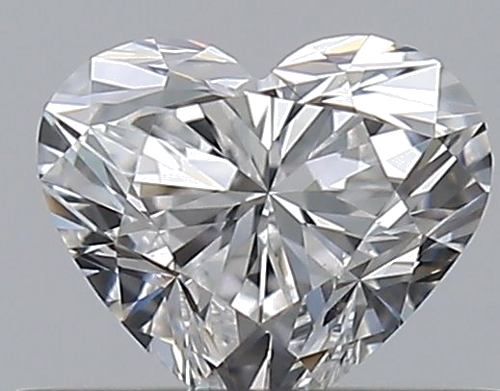 0.36 carat E-VS2 Natūralus Heart Deimantas (1)