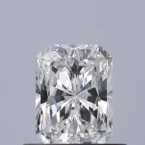0.5 carat G-VS2 Natūralus Radiant Deimantas (1)