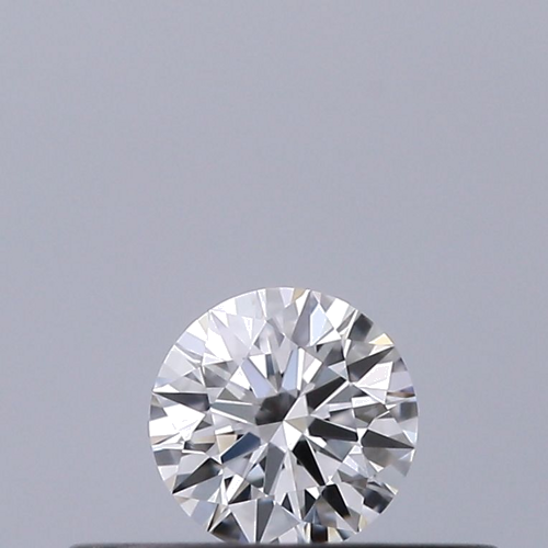 0.18 carat D-VVS2 Excellent cut Natūralus Round Deimantas (1)