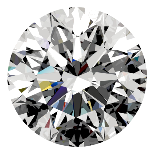 0.3 carat D-SI1 Excellent cut Natūralus Round Deimantas (1)