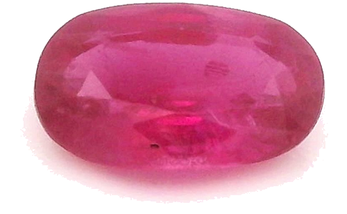 0.58 carat RED Oval Rubinas (1)