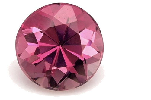 0.69 carat PINK Round Tourmaline (1)