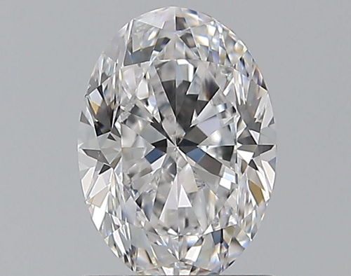 1.0 carat D-VS1 Natūralus Oval Deimantas (1)