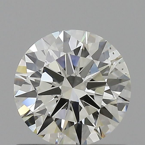 0.64 carat K-VS1 Excellent cut Natūralus Round Deimantas (1)