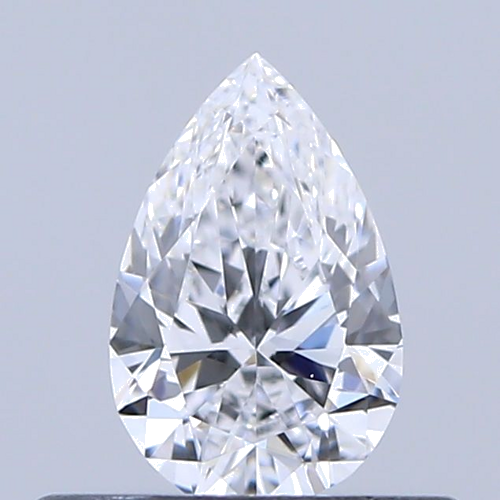 0.3 carat D-VS1 Natūralus Pear Deimantas (1)