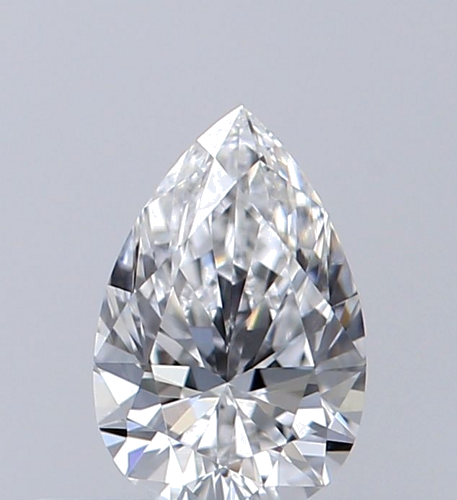 0.31 carat E-VS1 Natūralus Pear Deimantas (1)