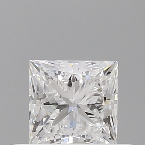 0.4 carat D-VVS1 Natūralus Princess Deimantas (1)