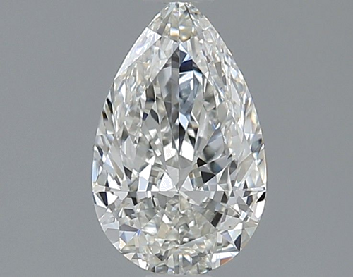 1.01 carat H-IF Natūralus Pear Deimantas (1)
